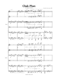 Chak-phan for piano 12 hands